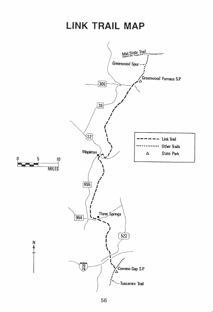 COPYRIGHT 1989 BY THE KEYSTONE TRAILS ASSOCIATION